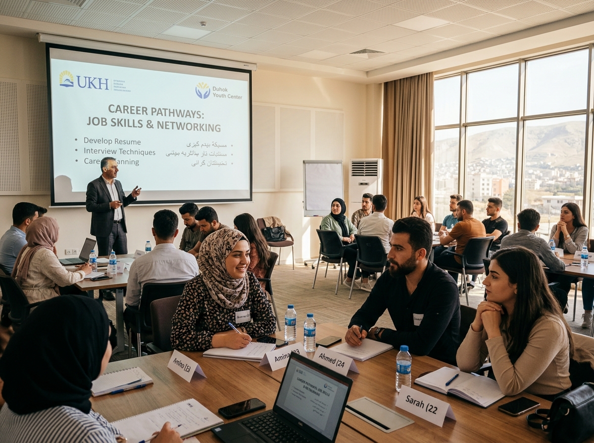 PGC Career Pathways Workshop in Duhok